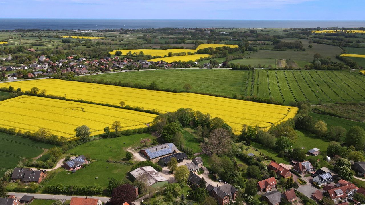 Wisch-Hof Krokau - Strand 4 km, Kiel 20 km, direkt am Radwegenetz, viele Regenwetter-Ausflugsziele