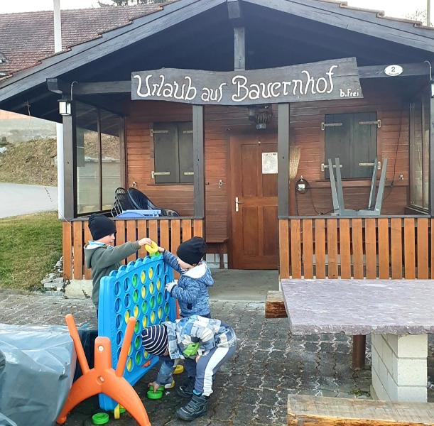 Familien-Bauernhofurlaub im Herzen der Schweiz