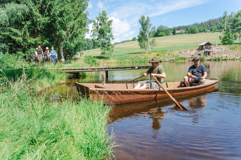 "Forellen - Reiterhof" 5 Sterne Hof direkt am See
