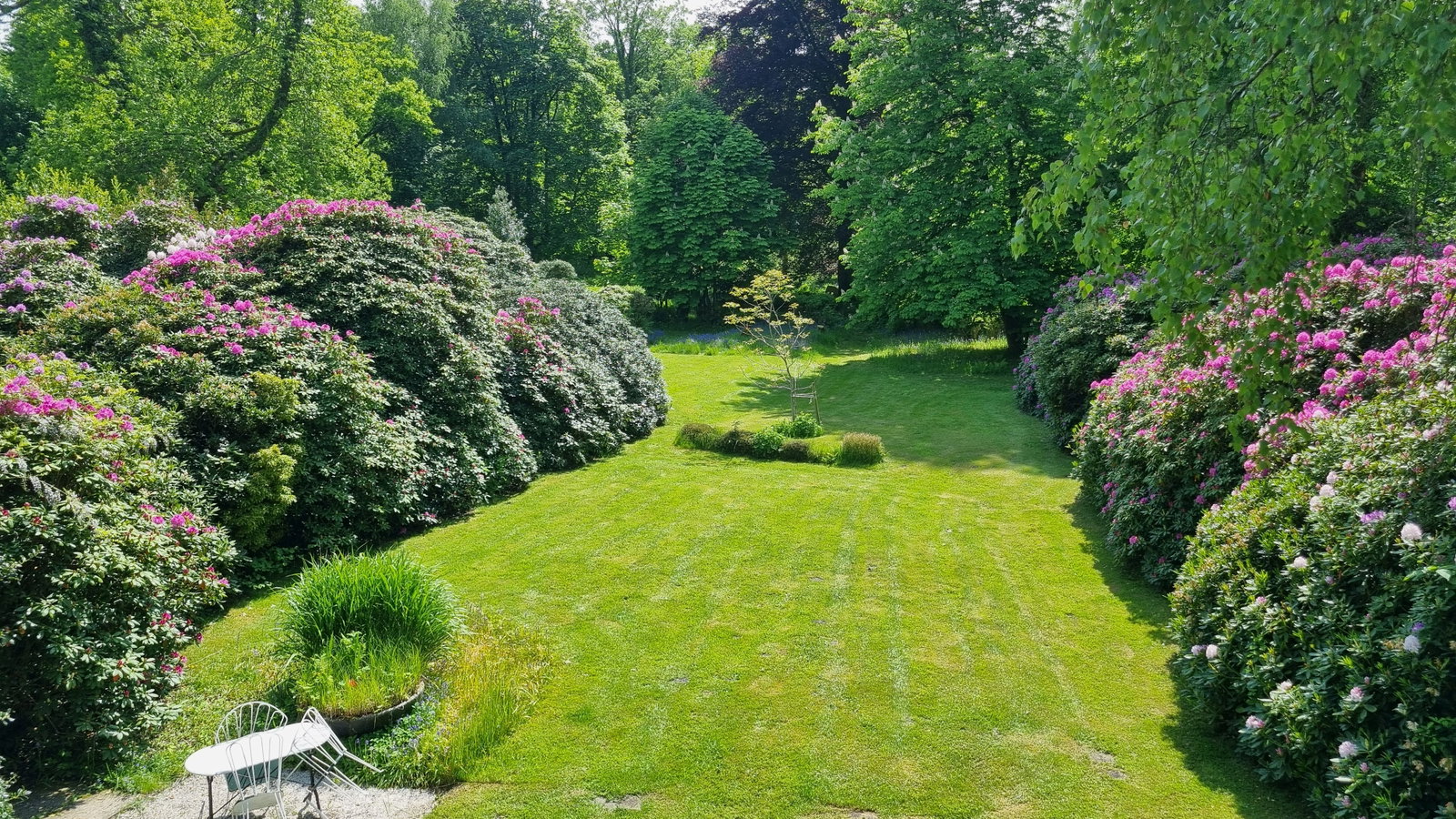 Orangerie und Meer