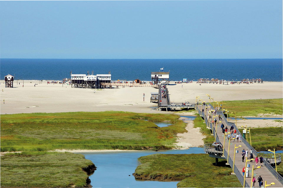 "Reet" Landhaus Hartwig bei St. Peter-Ordings Sandstrand