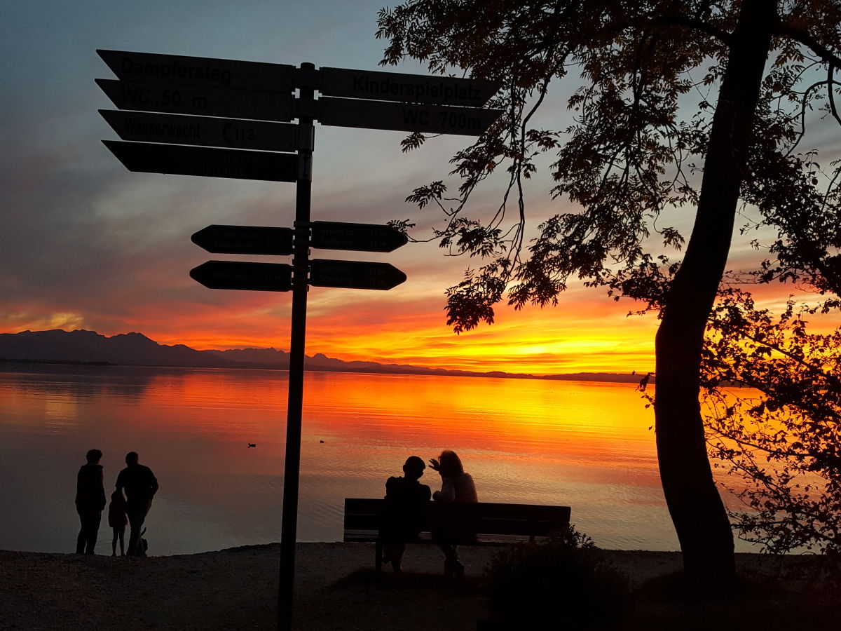 Beim Paulfischer direkt am Chiemseeufer