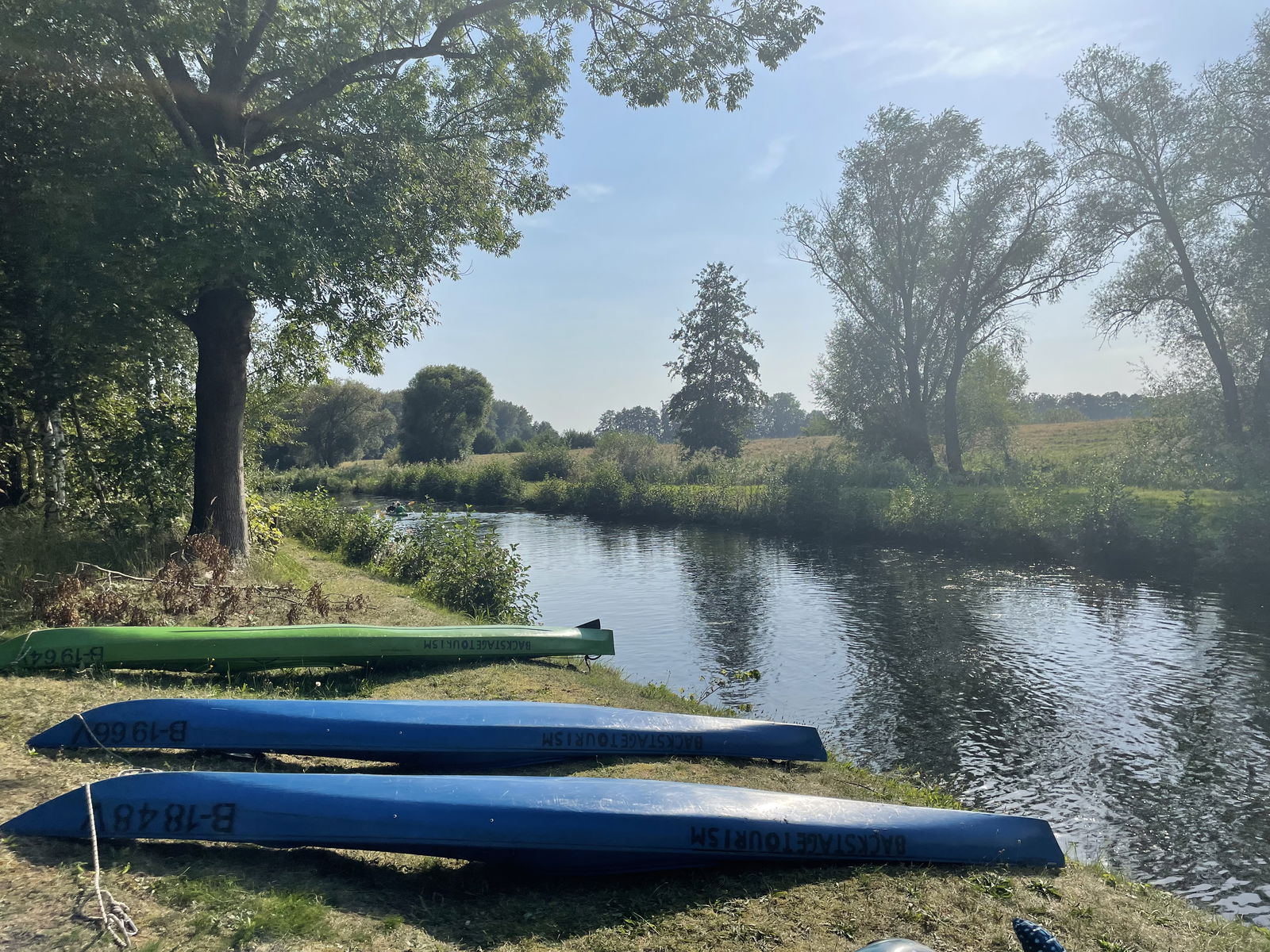 Flussbad an der alten Papierfabrik