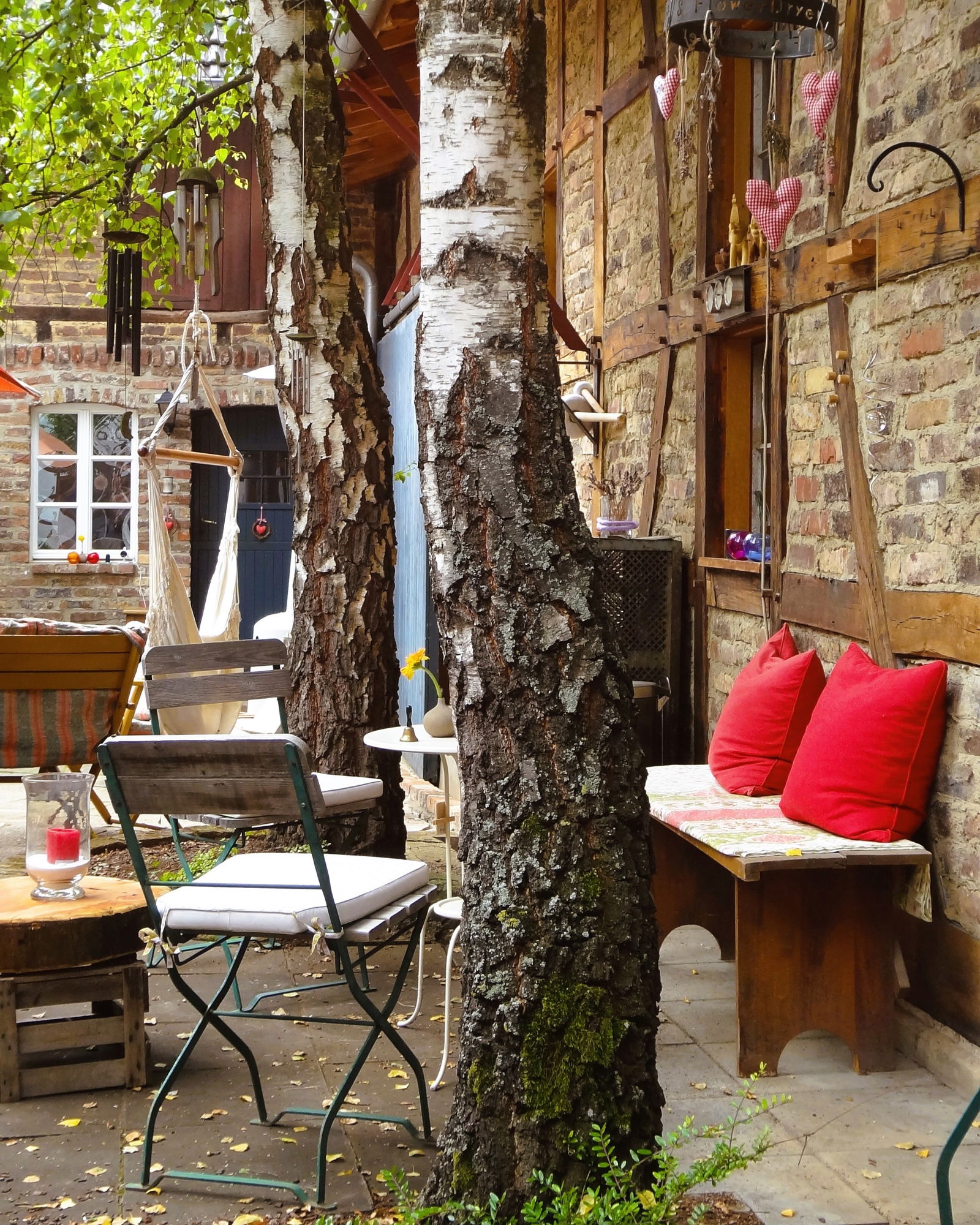 Bauershof, wo die Heidschnucken schlafen