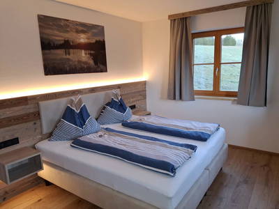 Schlafzimmer Bergblick