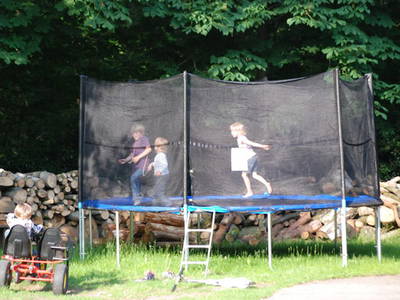 Großes Trampolin