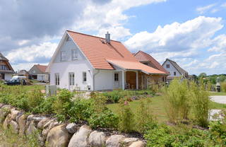 Ferienhaus Lillesand - Blick auf das wunderschöne Ferienhaus