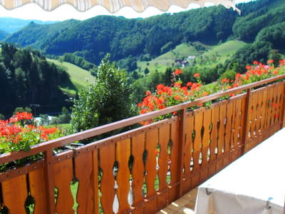 Balkon Ferienwohung 1 Panoramablick