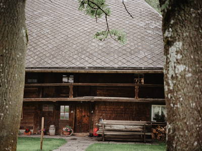 Eingangsbereich Ferienhaus ( Westseite)