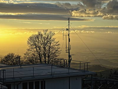 Goldene Stunde auf dem Schauinsland