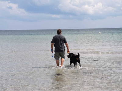Ab ins Wasser...