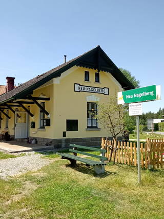 Nostalgiebahnhof aus Gmünd