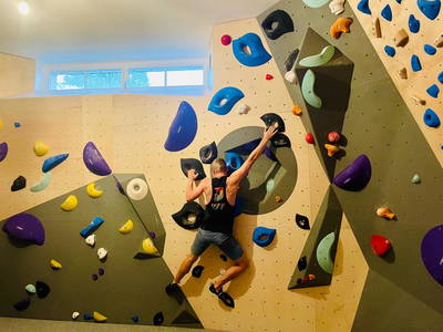 Bild 5 aus  Ferienhaus Winterbergblick, Sauna und Boulderraum im Haus, 2 EBikes im Verleih
