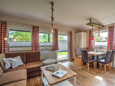 das Komfort-Ferienhaus lädt zum Entspannen ein