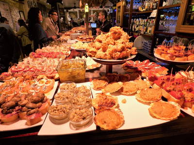 Tapas in San Sebastian