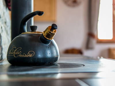 Teekanne mit Pfeifton