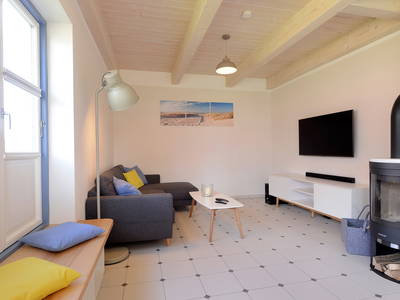 Blick auf den gemütlichen Wohnbereich