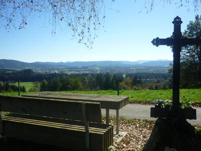 Menelzhofer Berg mit traumhafter Aussicht