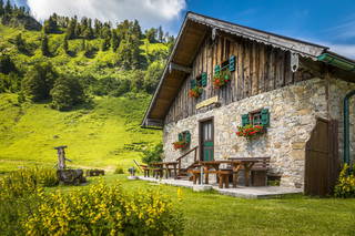 Hauserhütte aus Hintersee