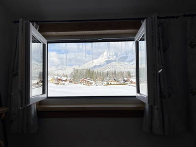 Ausblick Ferienwohnung Dachstein