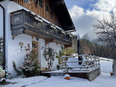 Ferienhaus im Winter