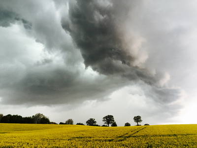 Selbst während schwerer Gewitter ist es hier noch wunderschön ;-)