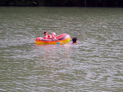 Badesee in Goßmannsdorf