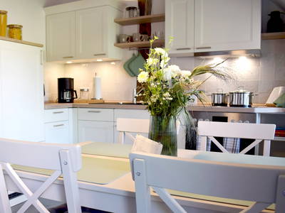 Küche der Ferienwohnung 1