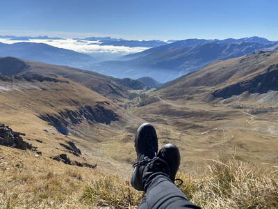 Aussicht Richtung Süden vom Wandspitz