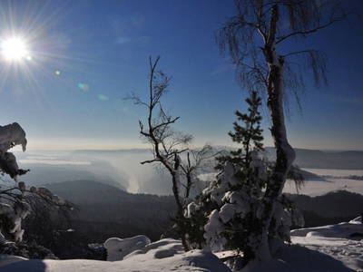 Sächsische Schweiz im Winter
