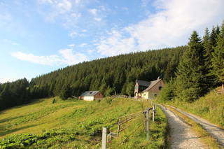Almhütte am Gaberl aus Kleinlobming