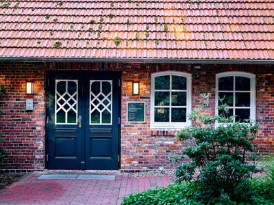 Haupteingang für die Ferienwohnungen