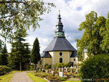 Die Seiffener Kirche - ein Wahrzeichen von Seiffen