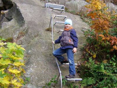 Bild 15 aus  Ferienhaus Winterbergblick, Sauna und Boulderraum im Haus, 2 EBikes im Verleih