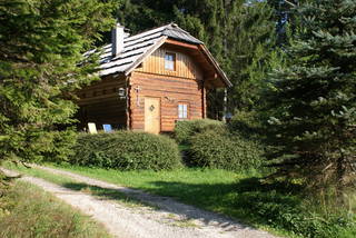 Silbertannenhütte - Almhütte am Goldeck aus Stockenboi