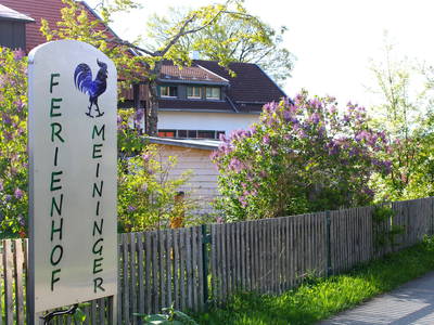 Einfahrt Ferienhof Meininger