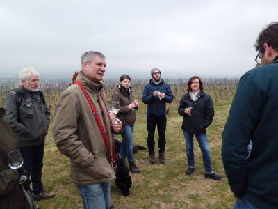 Teilnehmer des Wine-Walking-Dinner