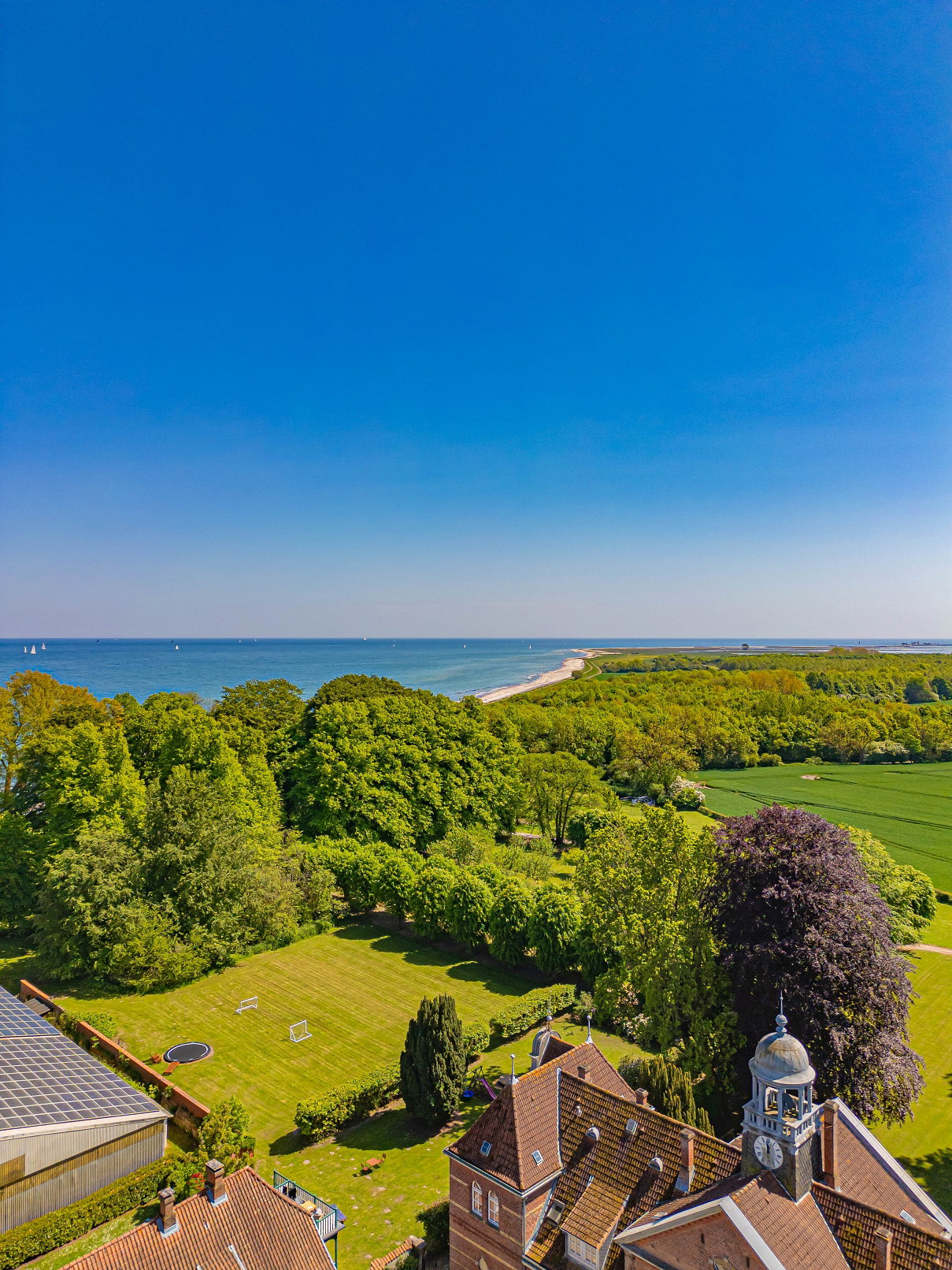Ostseeblick auf Gut Oehe