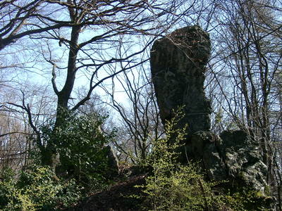 Der "Hartgestein", gab unserem Dorf "Hattgenstein" den Namen
