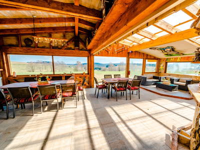 Panorama Wintergarten in unserer Pizzaalm