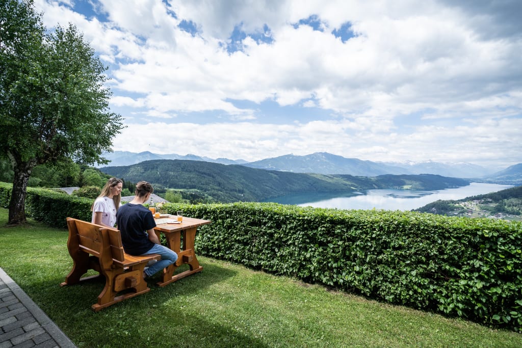 Holzblockhütten am Koflerhof
