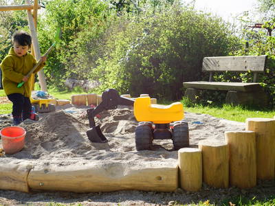 Spielplatz im Garten