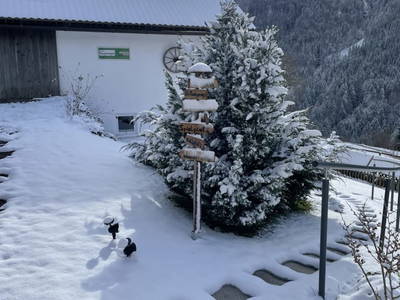 Ferienhaus im Winter