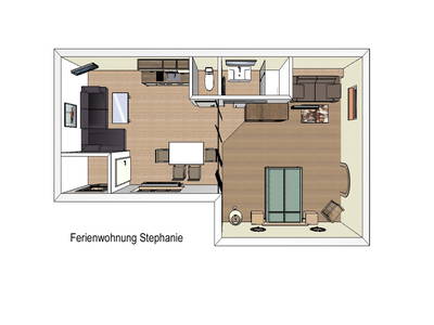 Scheinerhaus - Ferienwohnung "Stephanie"