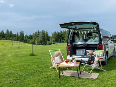 Camping am Bauernhof direkt neben den Tieren