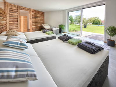 Saunabereich mit Ruheraum