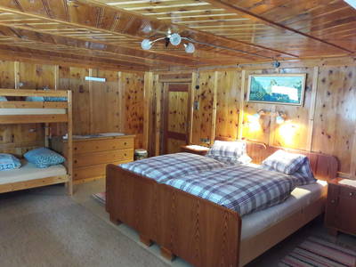 Rustikales Zimmer unserer Ferienwohnung