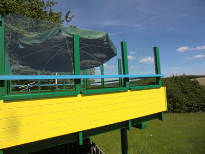 Bild 48 aus  Sonnige Höhen-Alleinlage am Waldrand mit Fernsicht! Adlerhorst-Hunsrück (12 Betten + 4 Kinderbetten)