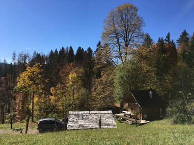 Bild 73 aus  Holzknechthütte