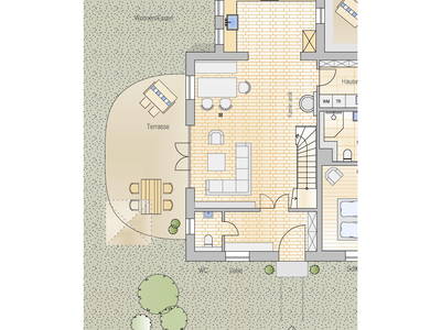 Huus Uelvesbüll Wohnung West Erd Geschoss